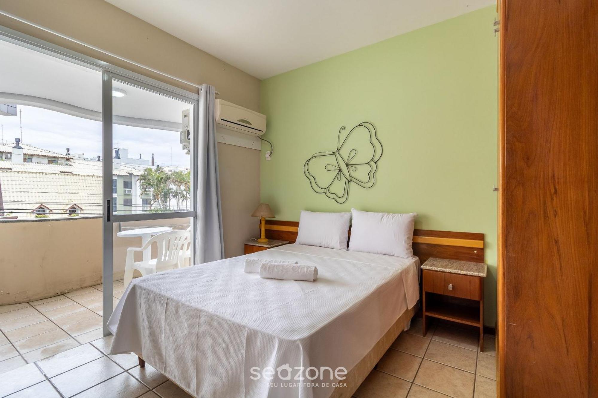 Apto C/ Varanda Em Condominio Pe Na Areia Iho127 Florianópolis 외부 사진