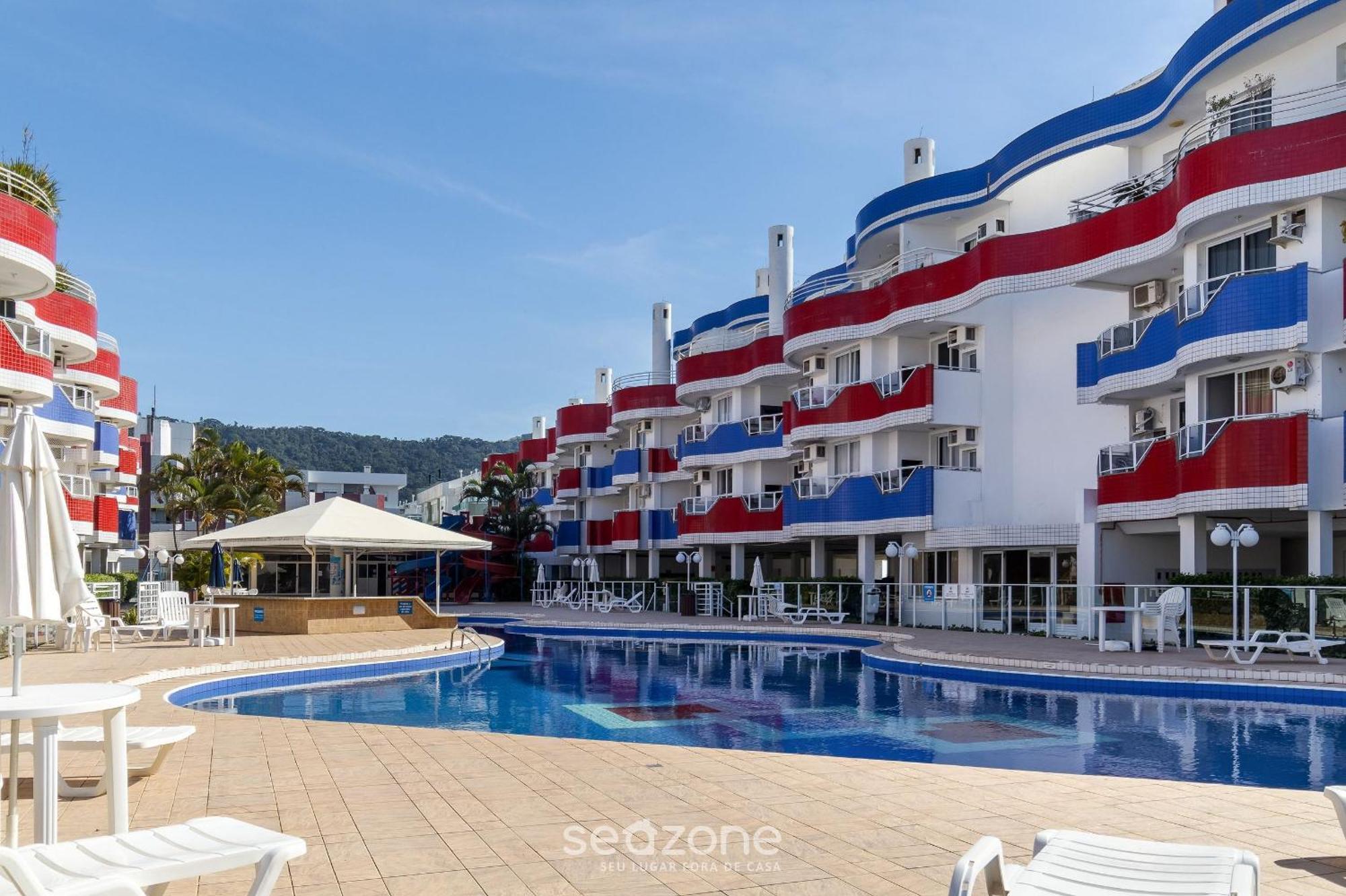 Apto C/ Varanda Em Condominio Pe Na Areia Iho127 Florianópolis 외부 사진